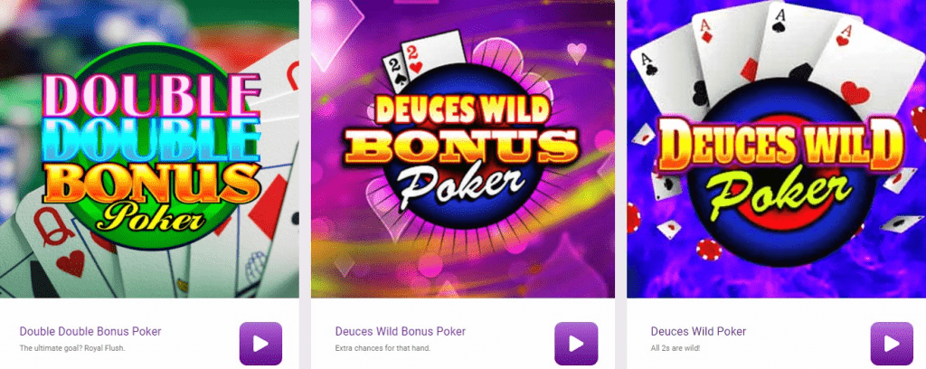 video poker casino